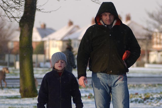 A freezing day in 2004. Are you pictured?