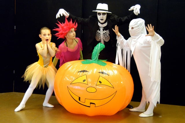 Performers from the Kathleen Davis School were rehearsing for a show called Spooky in 2009. Were you in the cast?