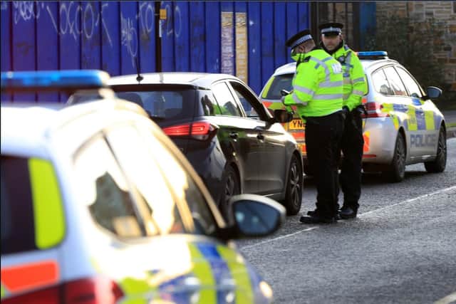Police officers involved in a drink driving crackdown in Sheffield last year