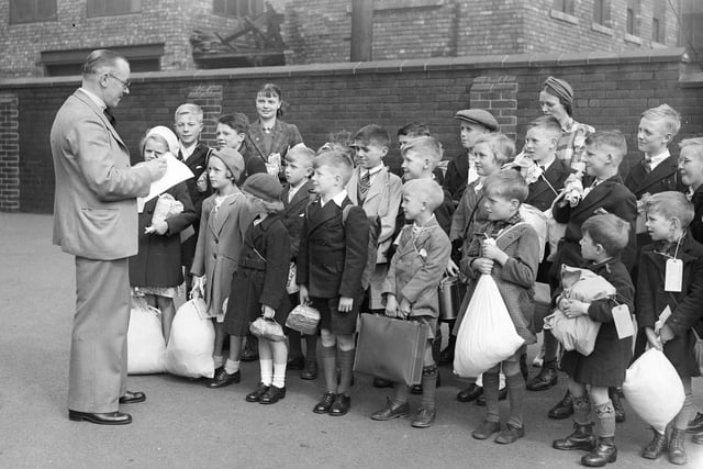 Anna Davis was torn between two eras. One was the 1990s for the pub and club scene and the other was the 1940s to get to know more about her family in the Southwick area.
Here's a reminder of Sunderland in 1940 and children from the town getting ready for evacuation.