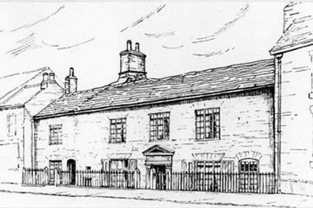 Christ's College Attercliffe – the first Academy at Attercliffe Old Hall demolished in the 1920s (Picture
Sheffield)