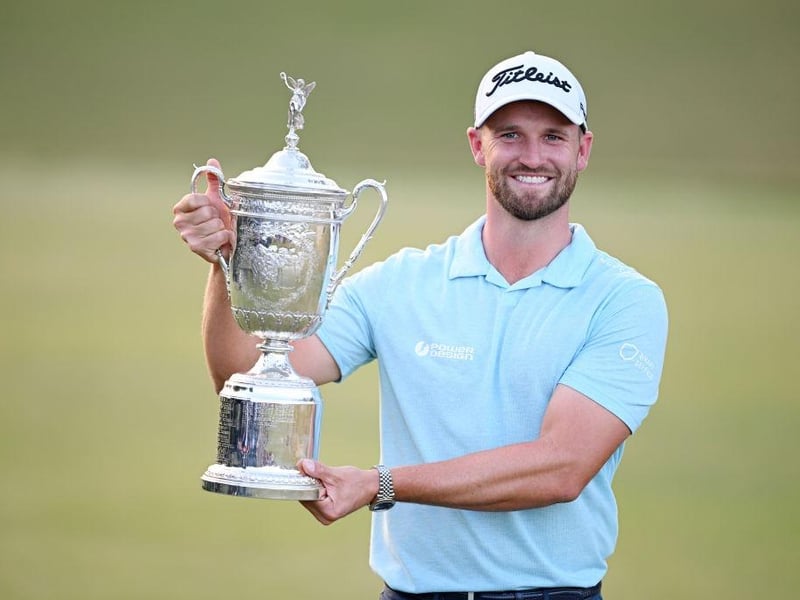The 2023 US Open champion is first on the list with the Colorado born golfer having a reported $6 million net worth.