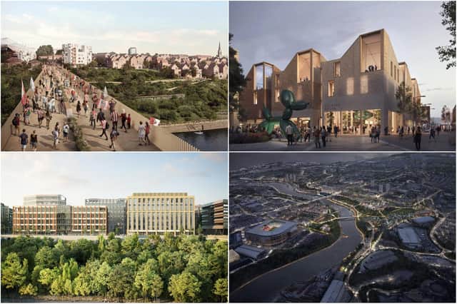 Just some of the artistic impressions for how Sunderland may look by 2030 under the £100m-plus Riverside Sunderland Masterplan.