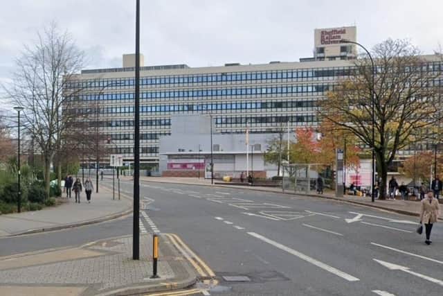 A Google Maps view of Arundel Gate in Sheffield city centre, near where the bus gate will block access to vehicles except buses, taxis and private hire cars