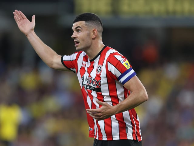 Good defending saw him get his head to a well-struck shot which was goalwards and would have tested Wes Foderingham in the home goal