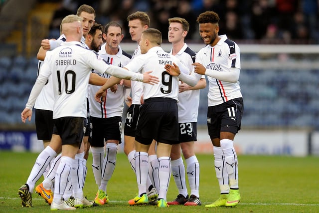 Sibbald and his teammates celebrate