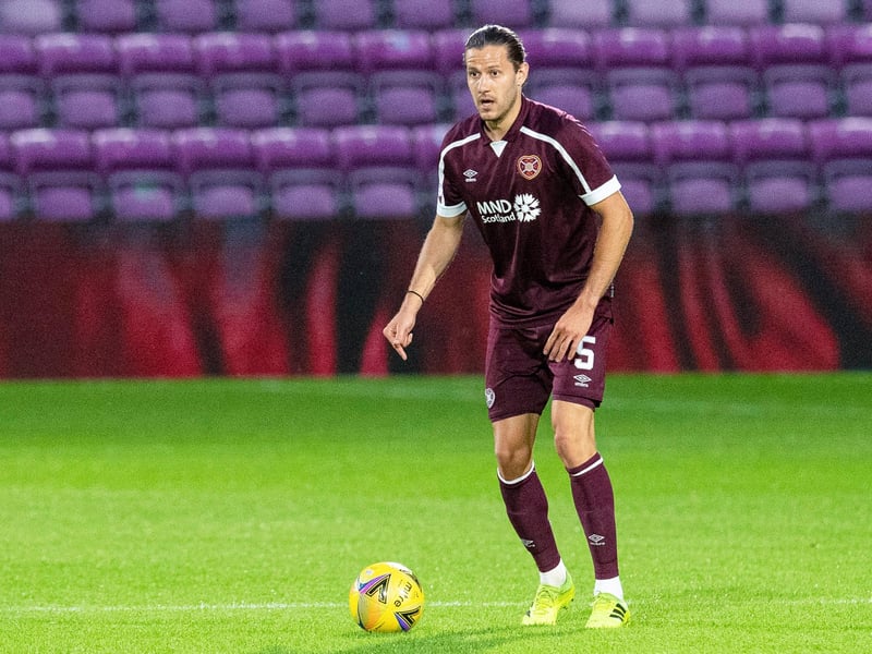 Was key to Hearts dominating the ball early on, playing through the pressure of McGrath. Played a lovely couple of passes in a great piece of play to set up Macakay-Steven. McGrath gave him a couple of difficult moments going back to the Hearts goal. Excellent in the second half.