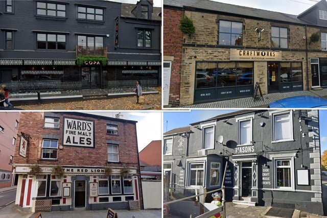 Sheffield is home to hundreds of pubs and bars.