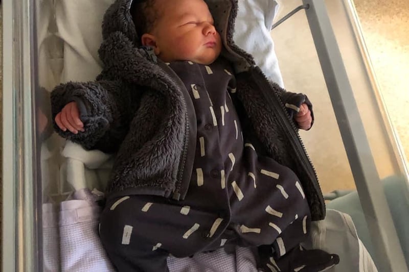 Katy Marie Waldock said: "Baby Frankie, 8.13Ibs born at Northampton General hospital 25/01/2021. I had a lovely lockdown birth experience all down to the amazing team at NGH - they really are the best there and I’m so thankful."