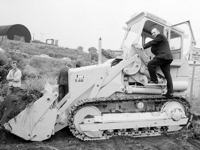 The first buildings which made way for the ring road were demolished in January 1971.