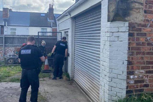 Officers from Killamarsh and Eckington Safer Neighbourhood Team (SNT) and Dronfied SNT seized a number of cannabis plants and equipment used to cultivate the drug at a property in Eckington.