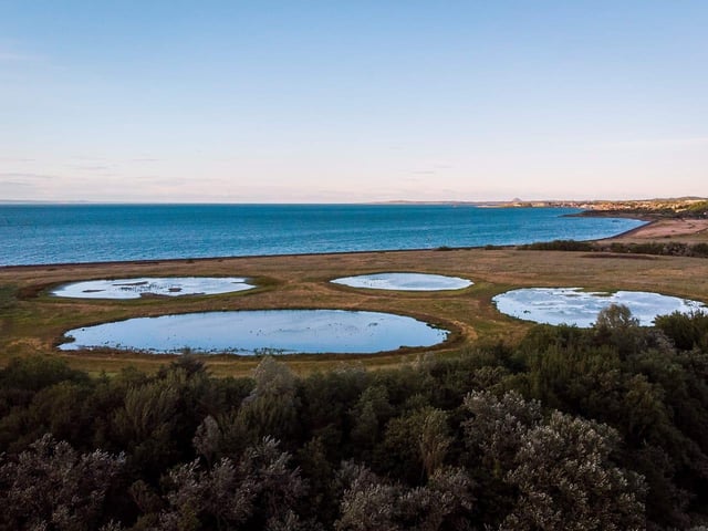 Michal Markowski took this picture of a stretch of coastline near Musselburgh.