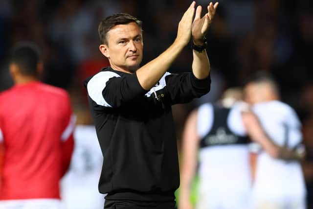 Paul Heckingbottom and Sheffield United face Reading next: David Klein / Sportimage
