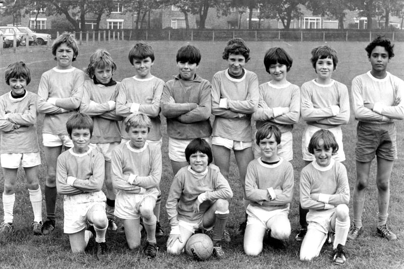 Maybe you were on the school football team like these boys from St Gregory's Junior School in 1977.