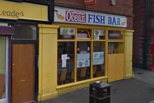 Ocean Fish Bar, on Walton Drive, has a top hygiene score.