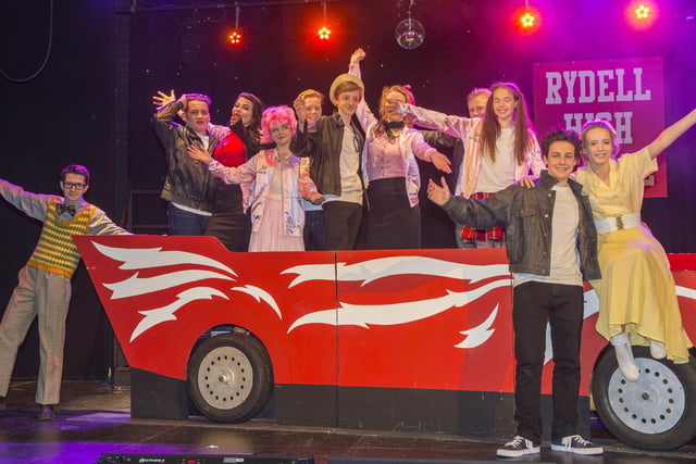 Westbourne School presented Grease The Musical at The Montgomery Theatre on Surrey Street in Sheffield, in 2016
