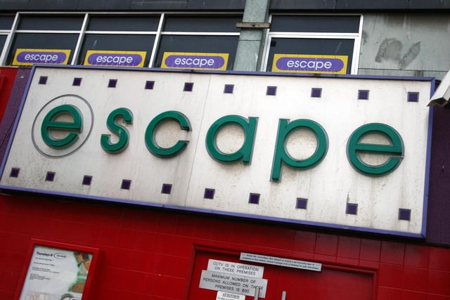 A 2005 view of Escape. Was it a favourite of yours in the early 2000s?