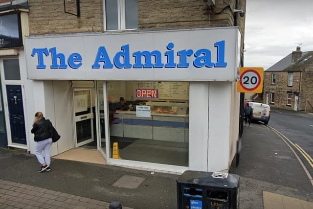 Admiral Fish and Chip Shop, on Crookes, has a hygiene rating of five, as of September 2, 2021.