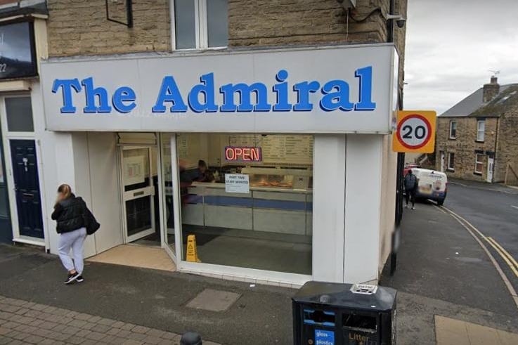 Admiral Fish and Chip Shop, on Crookes, was given a food hygiene rating of 5.