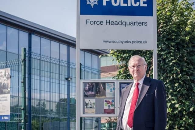 South Yorkshire Police and Crime Commissioner, Dr Alan Billings