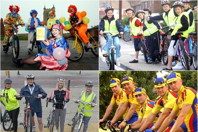 Pedal power! But can you spot someone you know in these photos?