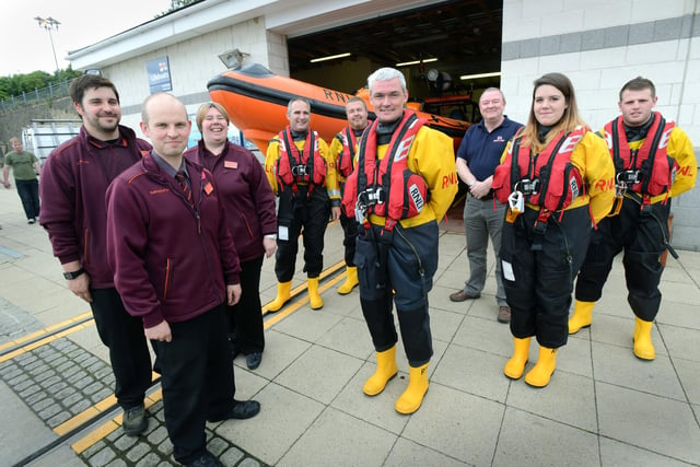 The Fulwell branch of Sainsbury's adopted the RNLI as it's charity in 2013. Can you spot someone you know in this photo?