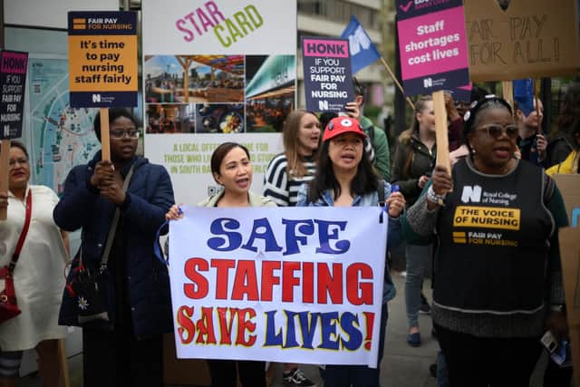 Thousands of operations and appointments had to be cancelled at acute trusts due to the walkout by members of the RCN and some Unite members on April 30 - May 2.