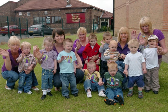 It's the Oakerside Community Centre playgroup's big toddle event from 2009. Have you spotted someone you know?