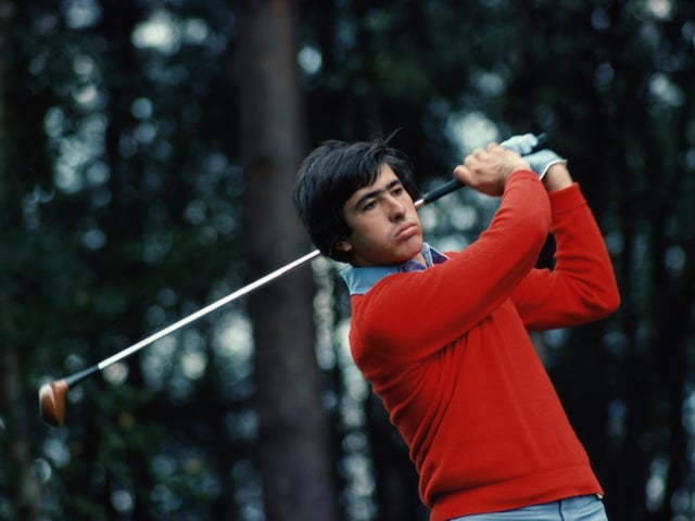 Seve Ballesteros first won the PGA Championship at Royal St George's in 1983 when he held off the dual Scottish challenge of Ken Brown and Sandy Lyle. He won again in 1991, at Wentworth, beating another Scot, Colin Montgomerie, in a play-off.