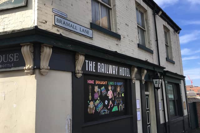 The Railyway Hotel near Bramall Lane is normally packed on a matchday. Pic: Chris Holt
