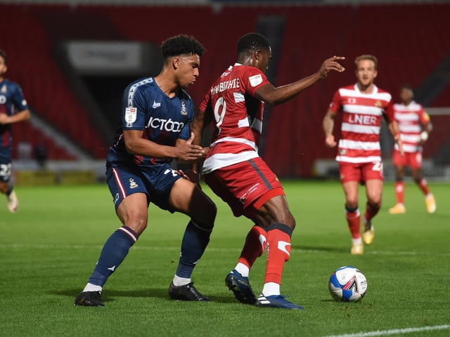 It was always going to be a tough night against the physically robust Bradford, Okeanbirhie battled superbly, using his strength to hold the ball up, bring others into play and craft opportunities. He arguably should have put Rovers ahead but it was a strong performance.