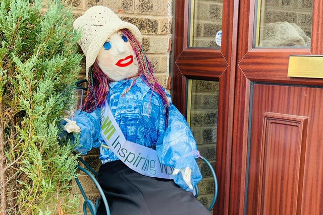 One of the scarecrows at this year's Wadsley Festival