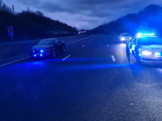 Two young men from Sheffield died in a collision on the M1 on Sunday night