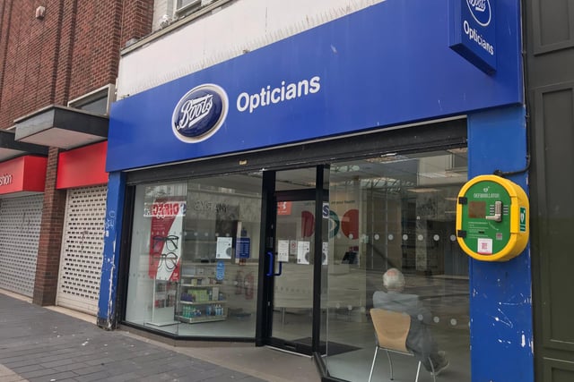 The opticians is open for essential and urgent eye care and is doing face to face appointments.