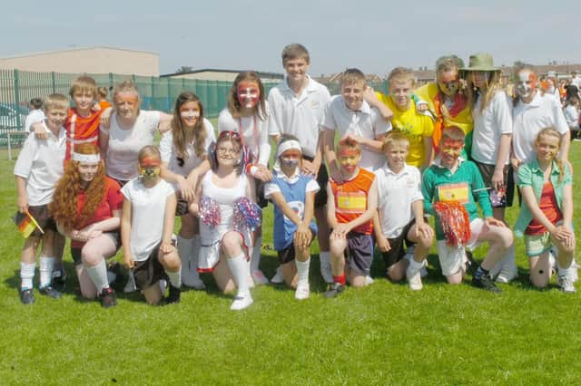 It's ten years since this photo was taken at the Brougham Primary School sports day. Are you in the picture?