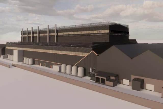 The steelmaker is seeking permission for a ‘large industrial extension, equipment, chimneys, 11 tanks and a pumping station dubbed ‘Project Conan’.