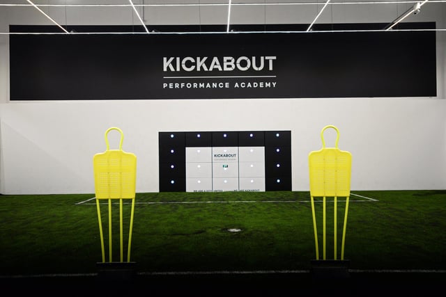 The Precision Wall at Kickabout Performance Academy. Picture: NSST-17-11-20-Kickabout 10-NMSY