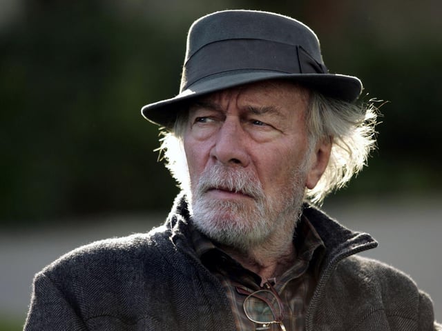 Christopher Plummer in the 2007 film Man In The Chair.