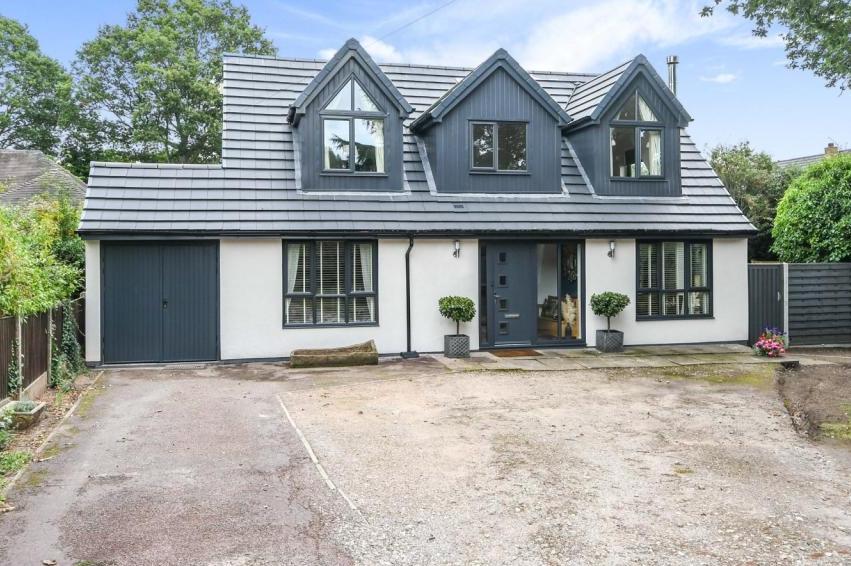 The five-bedroom, detached property, on Lindhurst Lane, Mansfield, is described as being full of character as well as being very modern.