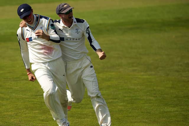 Joe Root and Adam Lyth (Photo by Daniel Smith/Getty Images)