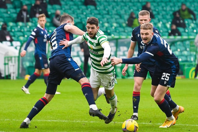 Had one skilful moment in first half that drew a free-kick on the edge of the box, but otherwise struggled to produce the magic that Celtic have often relied upon. Deliveries into the box were poor.