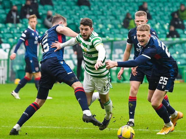 Had one skilful moment in first half that drew a free-kick on the edge of the box, but otherwise struggled to produce the magic that Celtic have often relied upon. Deliveries into the box were poor.