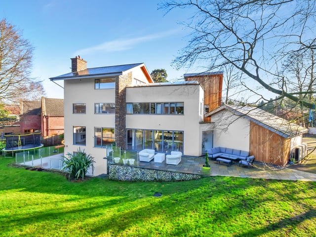 The house was designed by "well-renowned architect" Martin Tucker.