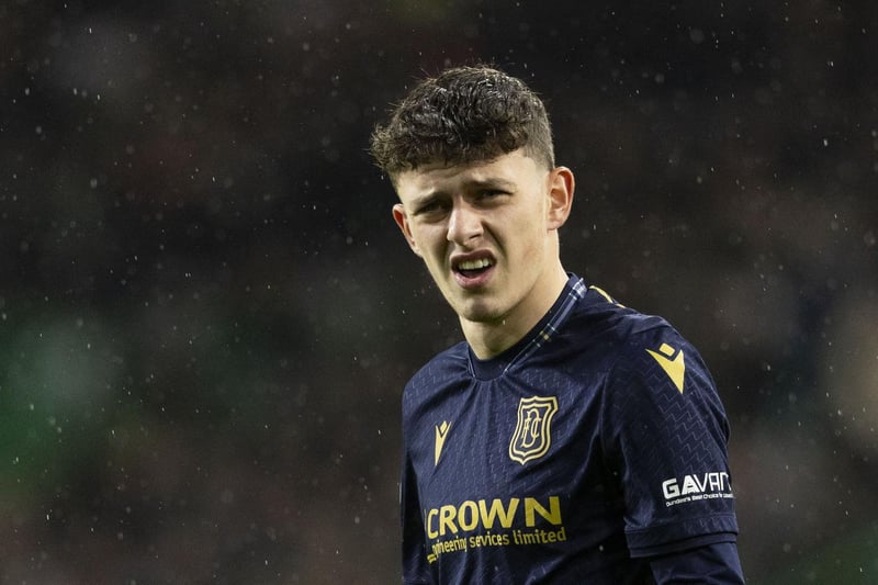 The Liverpool loan star was eyed heavily by Celtic in the January transfer window after a fine season at Dens Park. Handed an average rating of 7.49 by FotMob.