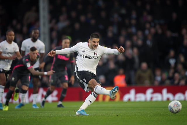 Football pundit Noel Whelan has urged Leeds United to sign Fulham's £27m striker Aleksandar Mitrovic in the summer, claiming they should part with £35m to capture the Serbian sensation. (Football Insider). (Photo by Marc Atkins/Getty Images)