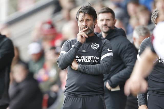 Pompey head coach Danny Cowley has plenty to think about.