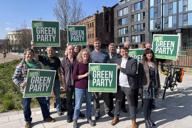 The Green Party says voting for its candidates is the best way to ensure the local environment continues to be protected and improved