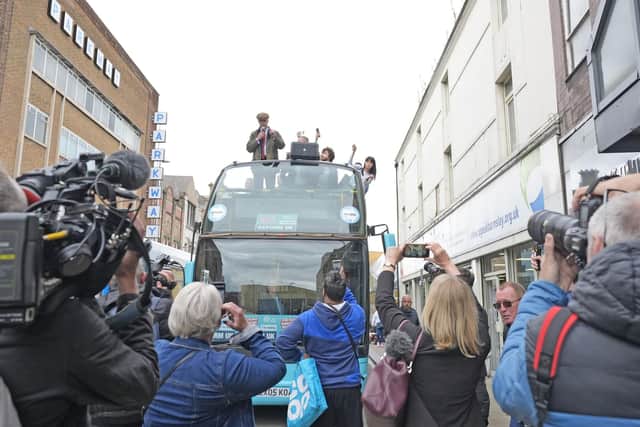 Man charged after paper cup and second object thrown at Nigel Farage