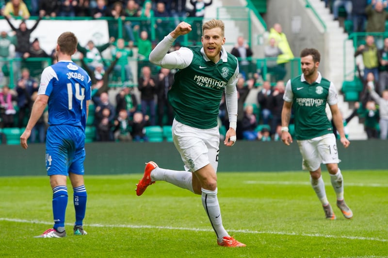 A 2-0 win over Queens courtesy of goals from Niklas Gunnarsson and Jason Cummings wasn't enough to enable Hibs to leap back above Falkirk into second place in the table.