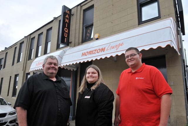 The well known nightclub name, Maniqui, returned to Falkirk in August when Steven Dougall, assisted by daughter Frankee and son Stewart, welcomed revellers to the venue, formerly known as Storm.